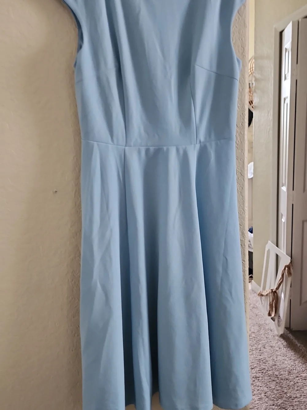 Classic Light Blue Girls' A-Line Formal Dress